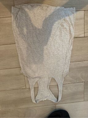 lululemon athletica Light Gray Tank Top